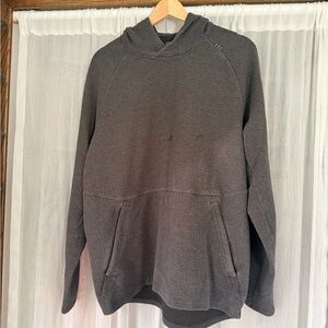 lululemon athletica Men's Charcoal Hooded Pullover